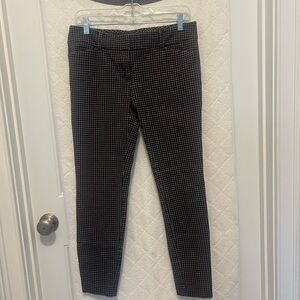 Black and White Checkered Pants